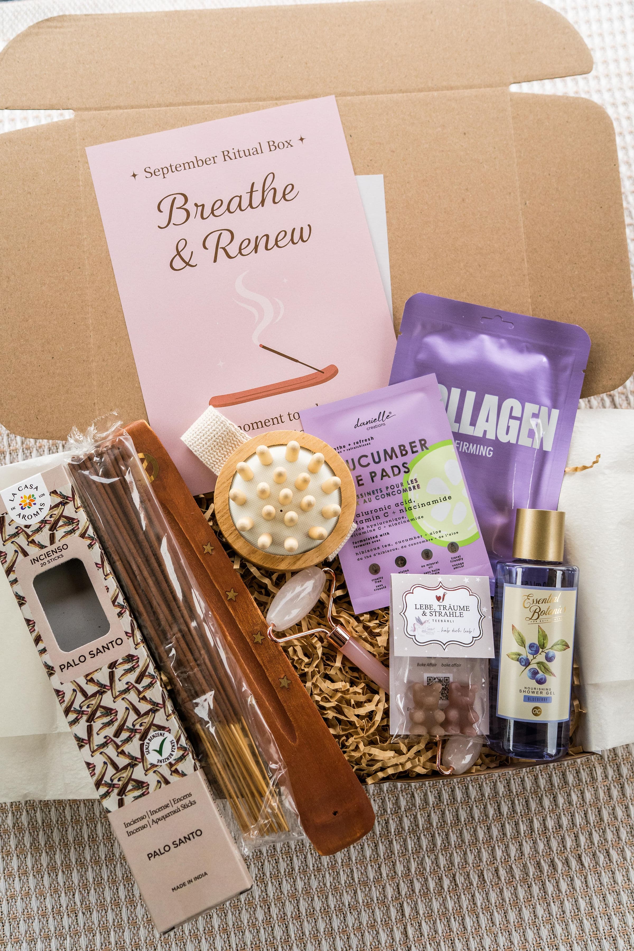 Eine Abo-Box voller Selfcare- & Wellness-Essentials