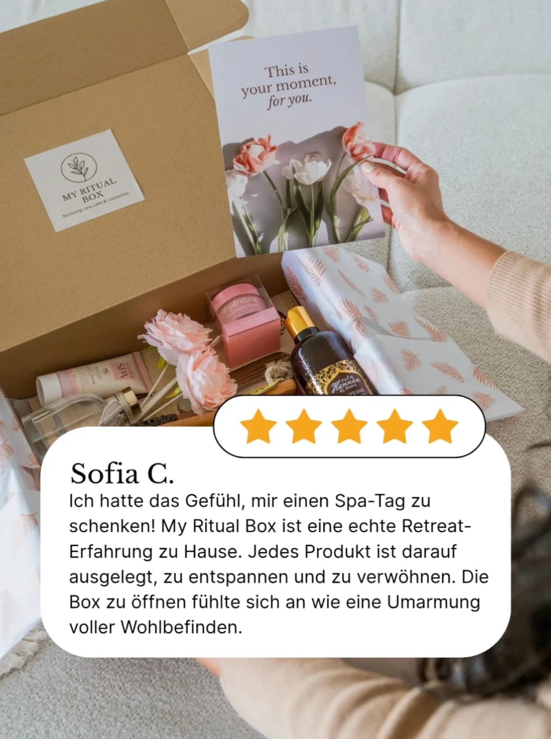 Die Self-Care Box für deinen Moment der Ruhe – My Ritual Box