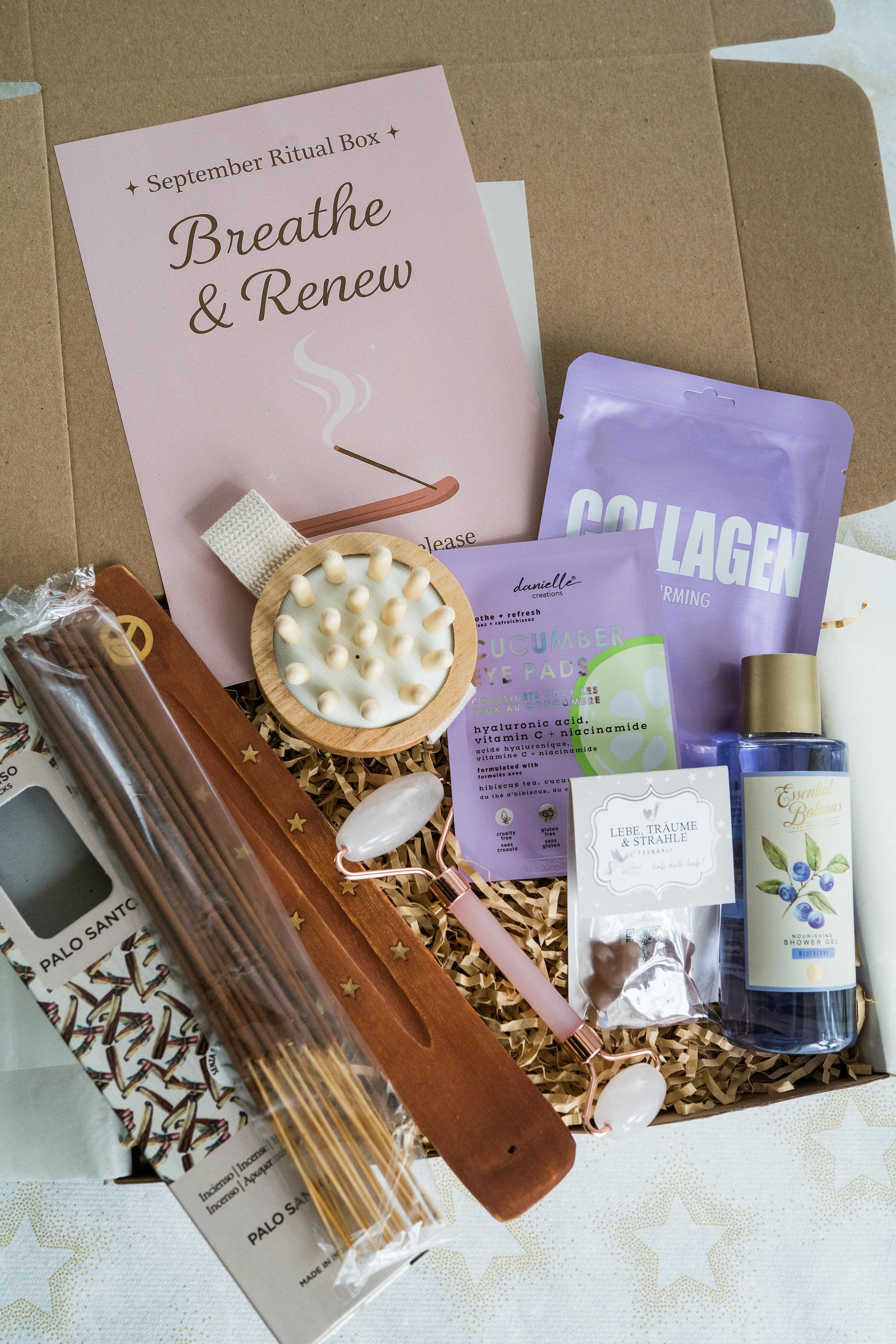 Monatliches Auszeit-Ritual Set aus der Schweiz