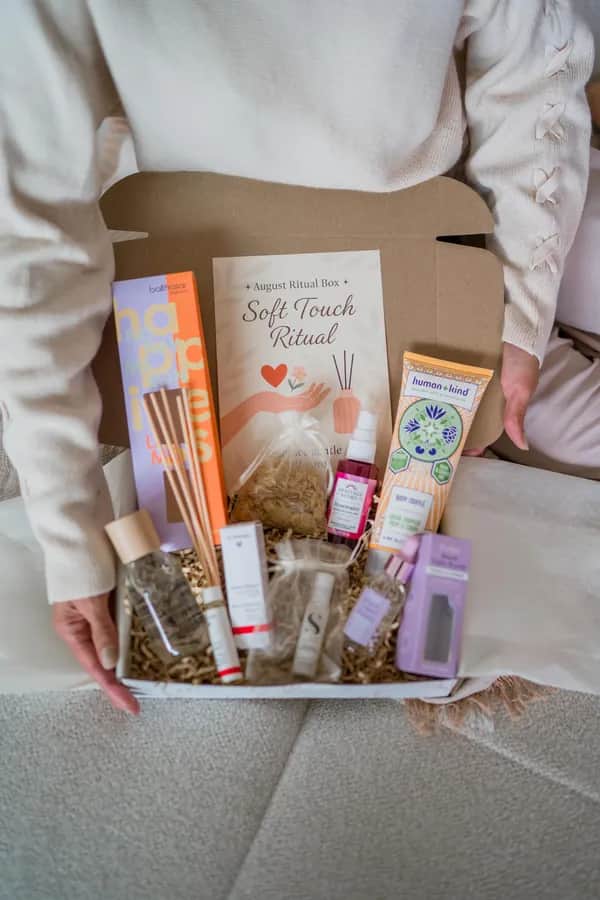 Wellness Self-Care Box für deine monatliche Routine