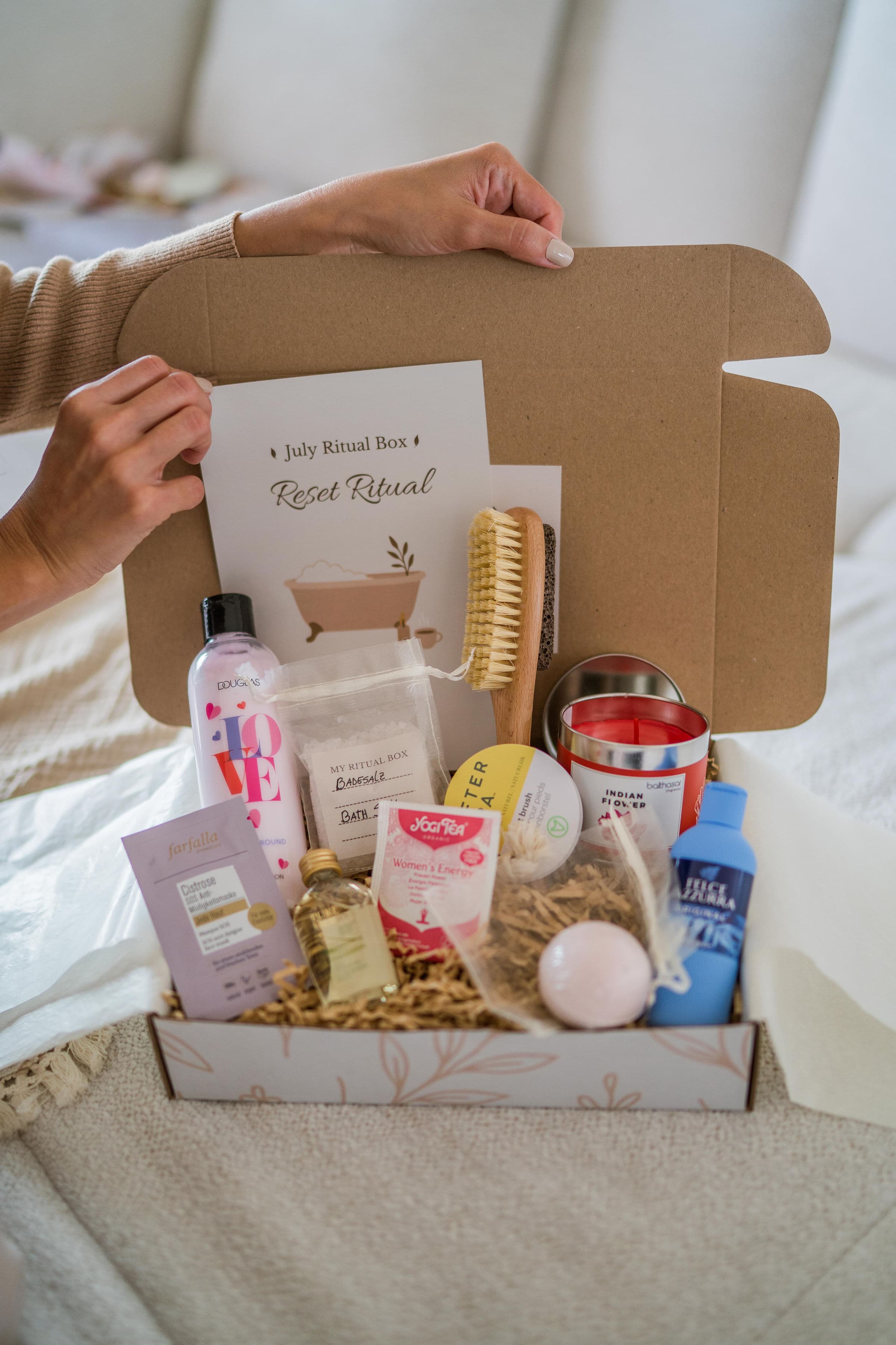 Einzigartige Self-Care Boxen in der Schweiz bestellen